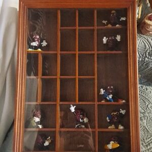 Rare w/ wood case vintage California Raisins 1980's Appualse 9